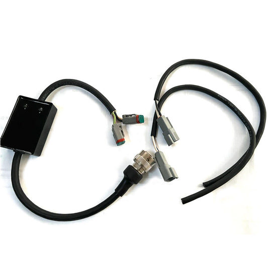 Skid Steer Genius 7 Pin Controller | Model SG-CB-2000A-100 | Dual 2-Pin Deutsch | 12V Flow Control | 8 To 30+ GPM | For Skid Steer