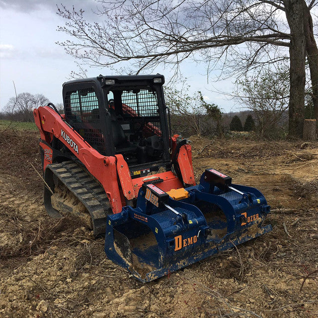 Demo Dozer Skid Steer Grapple Attachment | DD Series | Width 66" - 84" | 20–30 GPM | For Skid Steers