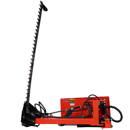 Eterra Attachments Sickle Bar Mower | 7 ft & 9 ft Models | 84"-108" Cutting Width | 15-20 GPM | Dual-Action Cutting | For Skid Steers