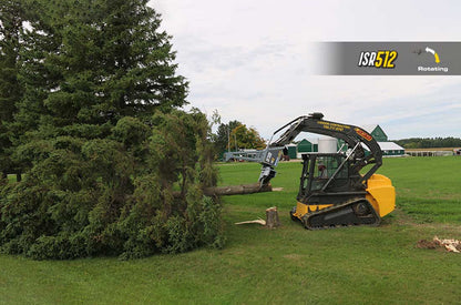 Baumalight Tree Shear With Buncher | Model ISH/ISR Series | Limb Cutting Size 10" & 12" | Hydraulic Flow 10 To 60 GPM | For Skid Steers