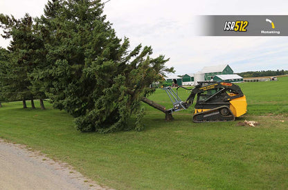 Baumalight Tree Shear With Buncher | Model ISH/ISR Series | Limb Cutting Size 10" & 12" | Hydraulic Flow 10 To 60 GPM | For Skid Steers