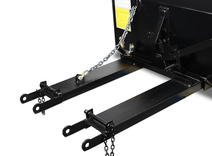 Star Industries Self-Dump Forklift Buckets | Models 1440SD To 1484SDH | Width 45" To 84" | 8 To 30+ GPM | For Forklift