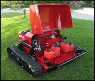 Progressive Turf Equipment Inc. Remote Controlled Steep Slope Mower | Model SLOPE-PRO | Cutting Width 52" | 26 HP Kohler EFI | Commercial Remote Mower