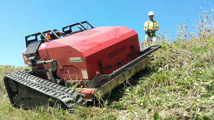 Progressive Turf Equipment Inc. Remote Controlled Steep Slope Mower | Model SLOPE-PRO | Cutting Width 52" | 26 HP Kohler EFI | Commercial Remote Mower