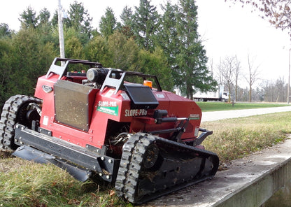 Progressive Turf Equipment Inc. Remote Controlled Steep Slope Mower | Model SLOPE-PRO | Cutting Width 52" | 26 HP Kohler EFI | Commercial Remote Mower