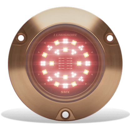 Lumishore Surface-Mount Underwater LED Light | Model SMX154 | Total Lumens 15,750 | LED Life 50,000+ Hours
