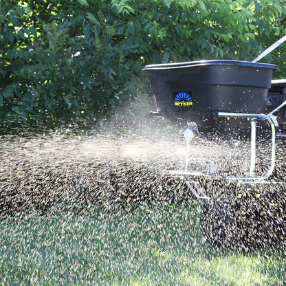 Spyker Pro-Series Electric Spreader | Model S80-12010 | 120 lb Electric Spreader | 16' Spread Width | 12 Volt DC Motor | For ZTR Mowers, ATVs & UTVs