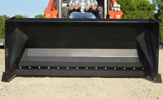 Loflin Fabrication Snow Pusher | 72"–168" Width | High Capacity Snow Removal | For Skid Steer & Tractor