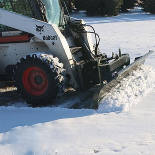 McLaren Industries Snow Plow Blade | Model 60X407X94 | Width 94" | 15 To 25 GPM | For Skid Steer & Compact Track Loader