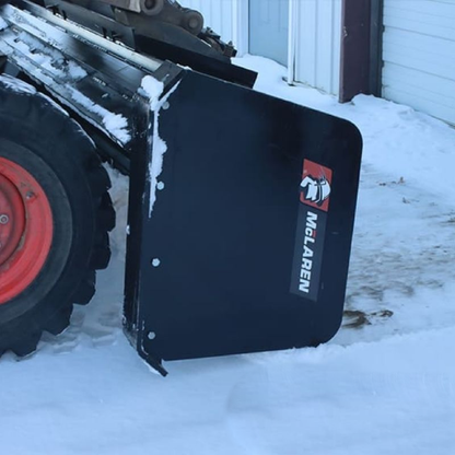 McLaren Industries Snow Pusher Box | Model 60X408X02 | Width 102" | 15 To 25 GPM | For Skid Steer