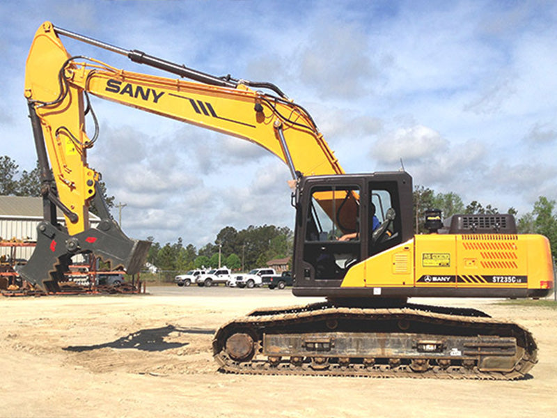 Solesbee's Concrete Crusher with Replaceable Teeth for Excavator