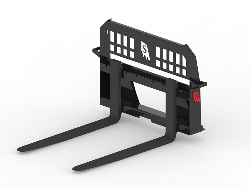 SOLESBEE'S SPF 48", 60" & 72" WIDTH HEAVY DUTY SKID STEER PALLET FORKS FOR SKID STEER