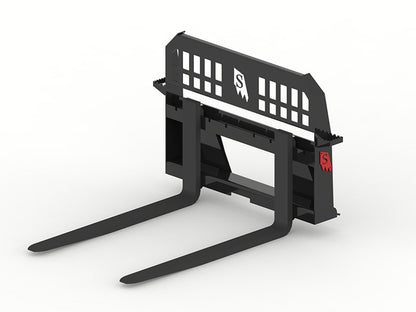 SOLESBEE'S SPF 48", 60" & 72" WIDTH HEAVY DUTY SKID STEER PALLET FORKS FOR SKID STEER