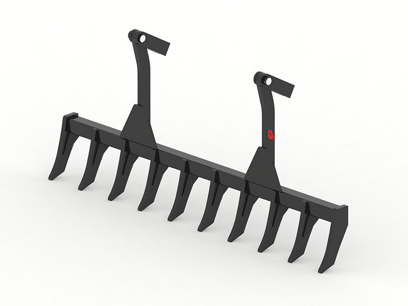 Solesbee's 9', 10', 11', 12', 13' & 14' Width Pin-On Dozer Rakes For Dozer