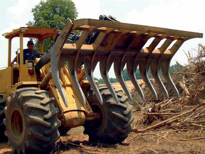 Solesbee's 93", 97", 110", 120" & 130" Width Loader Rakes Assembly For Loaders