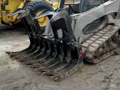 SOLESBEE'S SSG 72" & 84" WIDTH HEAVY DUTY SKID STEER GRAPPLES FOR SKID STEER