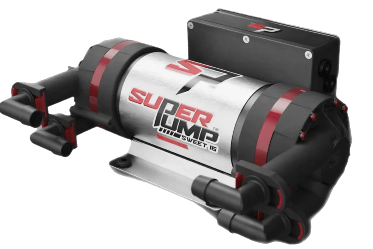 SESW Pro-Grade Softwash Bundle | 24V | Sweet16 Super Pump + Batch Buster + Hose Reel