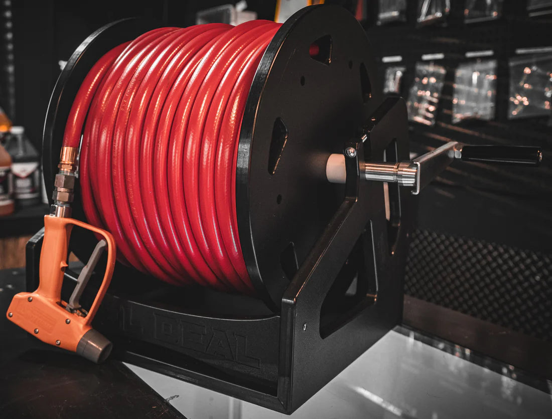 SESW Pro-Grade Softwash Bundle | 24V | Sweet16 Super Pump + Batch Buster + Hose Reel