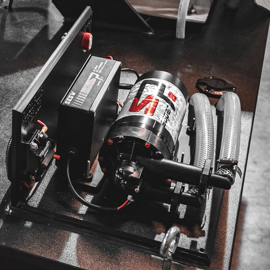 SESW Mid-Range Power Bundle | 24V Super8 | Super 8 Pump + Batch Buster + Hose Reel