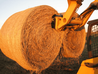 CL Fabrication EZ Bale Spears | Width 60"-102" inches | Oil Flow Range 15-25 GPM | For Skid Steer Loaders