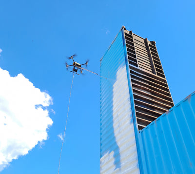 Apellix Spray Painting Drone | Model Blue | NDAA Compliant | 3,000 Sq Ft/Hour | 200 ft Height | For Industrial Coating Drone
