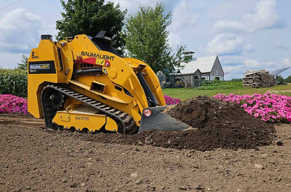 Baumalight Mini Track Loader | Model TRL630D | 24.8 HP Kubota | 2-Speed | 10.5 GPM