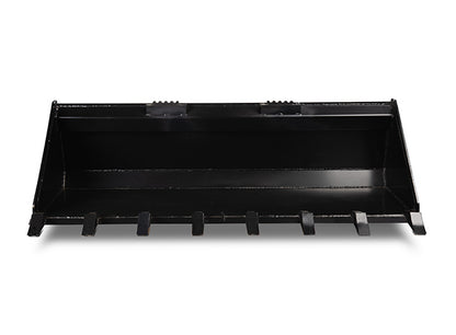 Star Industries HD Low Profile Dirt Buckets w/ Teeth | LP22A-T Series | Width 60" - 84" | 15–40 GPM | For Skid Steers