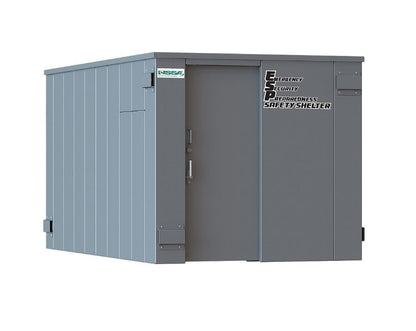 Swisher 25-Person ESP Safety Shelter | Model SR84X144G | 87" External Length | EF5 Tornado Protection | Up to 25-Person Capacity | FEMA & NSSA Certified Safe Room