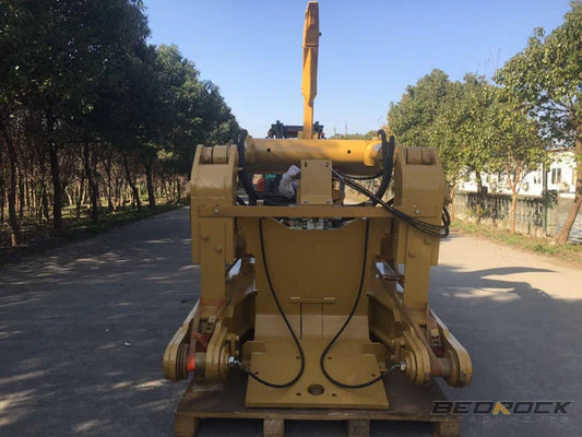 Bedrock Attachments Heavy-Duty SS Ripper | Model BR02 | Fits CAT D9T, D9R, D9N | Width: 59.1" | Weight: 4.8 Ton  | For Bulldozer
