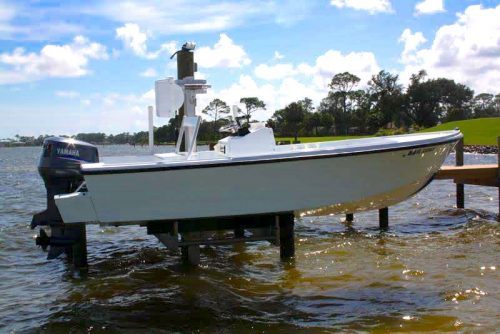 Boat Lift Distributors SS 2000 LB Skiff Lift - Storm Surge