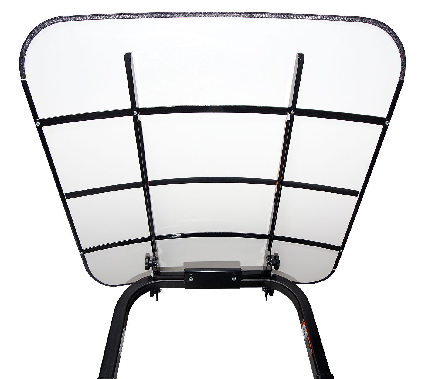 Swisher Femco TuffTop White Sunshade | Model SS4444W | 44" x 44" Canopy | UV-Protected Thermoplastic Frame | Horsepower 8 To 20 HP | For Tractors & R.O.P.S. Equipped Zero Turn Mowers
