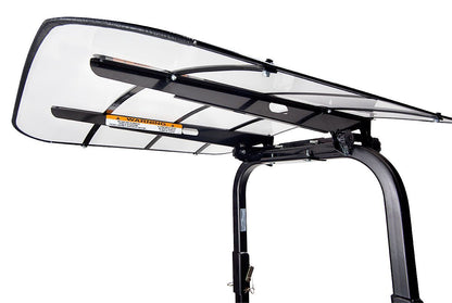 Swisher Femco TuffTop White Sunshade | Model SS4444W | 44" x 44" Canopy | UV-Protected Thermoplastic Frame | Horsepower 8 To 20 HP | For Tractors & R.O.P.S. Equipped Zero Turn Mowers