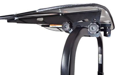 Swisher Femco TuffTop White Sunshade | Model SS4444W | 44" x 44" Canopy | UV-Protected Thermoplastic Frame | Horsepower 8 To 20 HP | For Tractors & R.O.P.S. Equipped Zero Turn Mowers