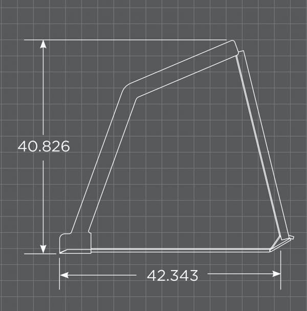 Loflin Fabrication | Turkey Litter Bucket W/ Bolt-On Edge | 48"–120" Width | Depth 42" Inches | For Skid Steer
