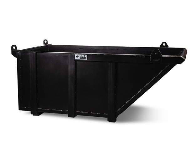 Star Industries Crane Trash Skip | Width 48" | 35 GPM | For Mini Skid Steers