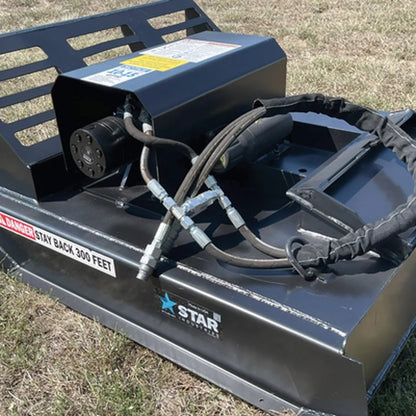 Star Industries Brush Cutter | Model 195M-44 & 195MBC-44 | Width 44 | 10–15 GPM | For Mini Skid Steer