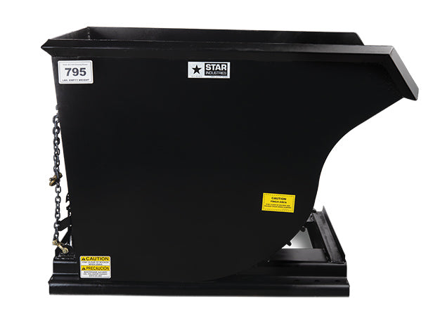 Star Industries Self-Dump Hopper | Model 1805N To 1825 | Capacity 4,000 To 6,000 lb | For Forklifts & Telehandlers