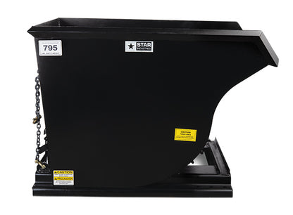 Star Industries Self-Dump Hopper | Model 1805N To 1825 | Capacity 4,000 To 6,000 lb | For Forklifts & Telehandlers