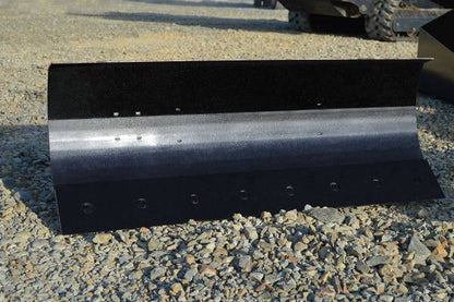 Loflin Fabrication | Dozer Blade | 48" Width | Hydraulic Angle | Heavy-Duty Edge | For Mini Skid Steers
