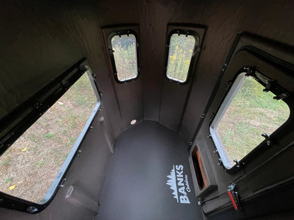 Bank Outdoors Stump 2 WTP Pro Phantom Blind | Model ST2WPPH | 68” Width | Heavy‑Duty Weatherproof Construction | For Universal Hunting Stand