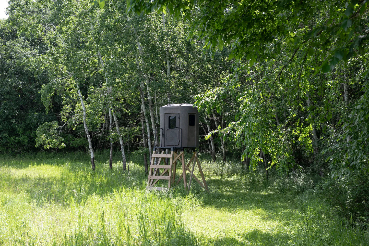 Bank Outdoors Stump 2 WTP Pro Phantom Blind | Model ST2WPPH | 68” Width | Heavy‑Duty Weatherproof Construction | For Universal Hunting Stand