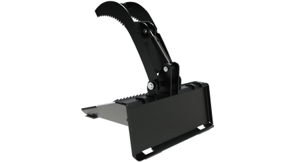 Top Dog Attachments Stump Bucket W\Grapple | Width 45.30" | Ideal for Stump and Debris Removal | For Skid Steer