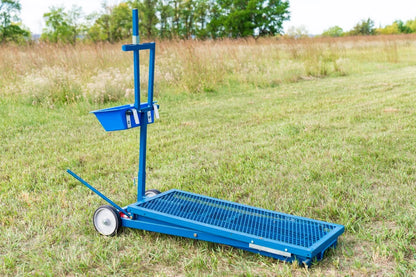 Sydell Hydraulic Stand With 0735 Milking Stanchion | #0781 | 20" x 48" Deck | For Sheep & Goat