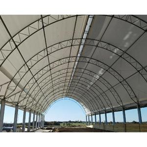 FarmTek ClearSpan Premium HD BeefMaster Building Systems With White Cover | Ultra-Durable Cattle Shelter Solution