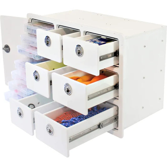 RIO MARINE CUSTOMS TACKLE STATION 6 DRAWER, 7 TRAY