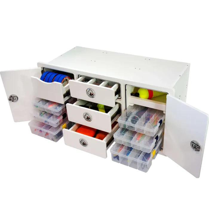 RIO MARINE CUSTOMS TACKLE STORAGE UNIT 4 DRAWER, 6 TRAY