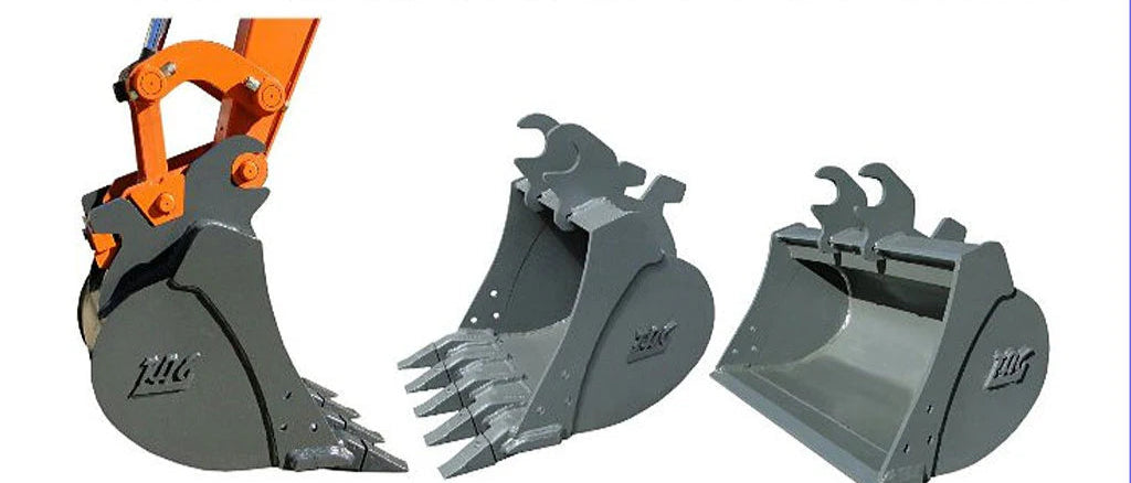 TAG Dirt Bucket | Wedge Lock Heavy Duty & High-Capacity | 0.04–0.45 yd³ | Bucket Weight 80–635 lbs | 1–7 Ton | For Deere & Hitachi Excavators