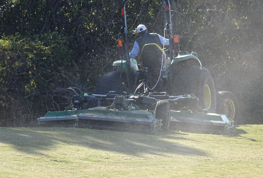 Progressive Turf Equipment Inc. Tri-Deck Roller Finishing Mower | Model TDR-X | Cutting Width 10' 6" | 35–45 HP | For Tractors