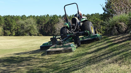Progressive Turf Equipment Inc. Tri-Deck Roller Finishing Mower | Model TDR-X | Cutting Width 10' 6" | 35–45 HP | For Tractors