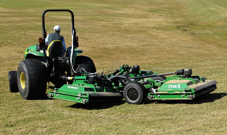 Progressive Turf Equipment Inc. Tri-Deck Roller Finishing Mower | Model TDR-X | Cutting Width 10' 6" | 35–45 HP | For Tractors